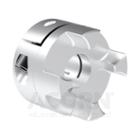 ROTEX® GS 28-2.6-25,  KTR,  Backlash-free jaw coupling hub,  type 2.6 clamping hub,  double slotted with keyway