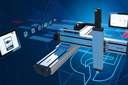 Machine automation computer graphic