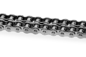 Double strand roller chain