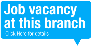 Jab vacancy at Bathgate branch