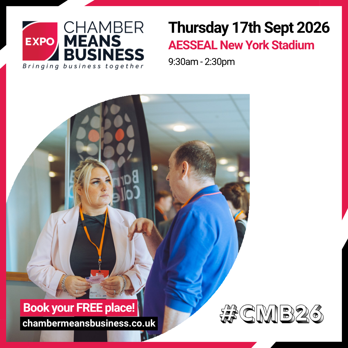 Chamber Means Business Expo graphic
