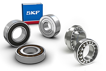 A range of SKF bearings