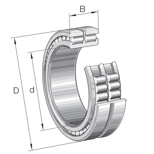 Roulement à Billes IBS SL192801ZZ/BHP 26x42x9 Mm - Simple Rangée, étanches - Neuf