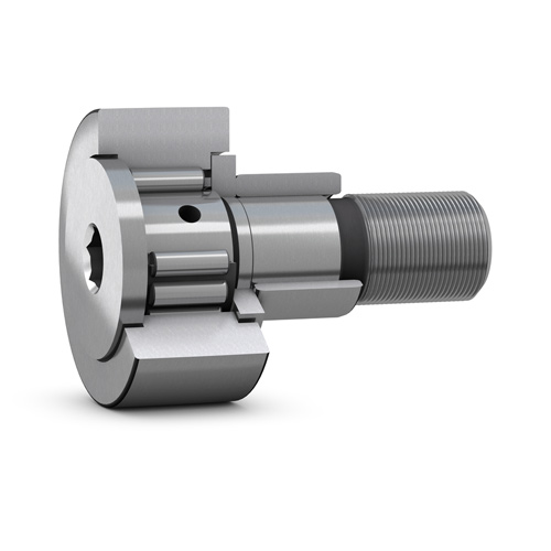 2-Pack KR22 / KRV 22 Cam Follower Needle Roller Bearings - M10x1.25 Thread, 22mm Size 2 thumbnail image