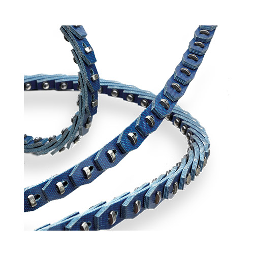 SuperTLink high performance composite twist link v-belt
