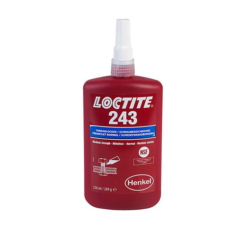Loctite 243 Medium Strength Oil Tolerant 250ml bottle