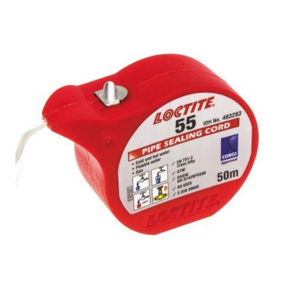 Loctite 55 Pipe Sealing Cord 50 mtr roll
