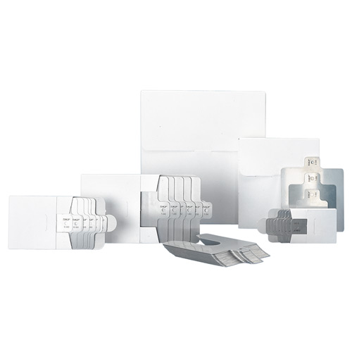 Stainless Steel Slotted Shim Kit, Size C, 4" X 4" Standard