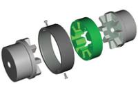 Exploded view of a FALK Wrapflex coupling