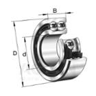 3320-M,  FAG,  Double Row Angular Contact Ball Bearing