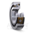 A cutaway view showing the internal design of the SKF Super precision bearing, BSA-BSD Series with rz seal