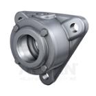 FAG Flanged housing, felt seal, grease lubrication