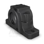 Split plummer block housing