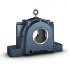 Split pillow block housing