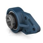 UKFB206K/H,  SKF,  3-bolt bracket flanged ball bearing unit,  JIS