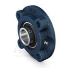 SKF Round flange ball bearing unit with extended inner ring