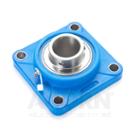 FPL208-BLUE,  FSB,  BLUE-LINE Square 4-bolt flanged unit,  with Stainless steel insert