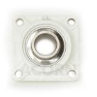 FSB White composite 4-bolt flange unit