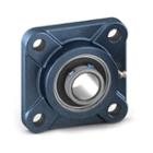Square 4 bolt flanged bearing unit