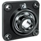 Square 4-bolt flanged unit