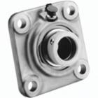 RCJ1.1/4NT,  Timken,  Survivor® Series Nickel-Plated 4 bolt flanged unit industrial series with G-KRRB R-Seal wide inner ring ball bearing with locking collar