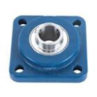 SUCBF206/FVSL613,  Timken,  Hygenic Blue 4-Bolt flanged with Food Grade Solid Lube
