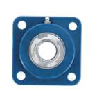 SUCBF206-IP69K/F,  Timken,  Hygenic Blue 4-Bolt Flange with Food Grade Grease