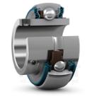 SKF Insert bearing with set screws locking and extended inner ring