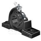 FAG Plummer block housing units UKP, cast iron housing, with long base, radial insert ball bearing with adapter sleeve, RSR seals