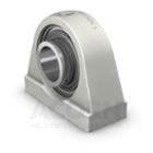 SKF Short base pillow block ball bearing unit with extended inner ring and set screw locking, composite