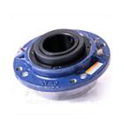 QAFY13A207ST,  Timken,  Round flange block unit