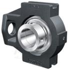 INA Take-up housing unit, cast iron housing, radial insert with eccentric locking collar, P seals 