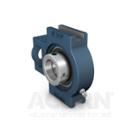 SKF Take-up cast iron unit with insert ball bearing, eccentric locking collar and narrow inner ring, ISO