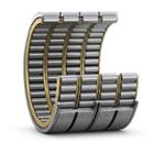 Cutaway view showing the internal design of the SKF 4-row cylindrical roller bearing