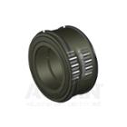 Double row full complement cylindrical roller bearing, NNF design, with integral sealing and relubrication feature