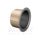 INA Flanged bush, maintenance-free, ISO 3547, with bronze backing