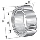 NAO 25X42X32,  INA,  Single row needle roller bearing with machined rings,  without flanges