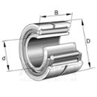 INA Single row needle roller bearing with machined rings, with flanges