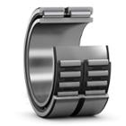 SKF Double row needle roller bearing with machined rings, with flanges and an inner ring