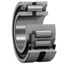 SKF Single row needle roller bearing with machined rings, with flanges and integral sealing