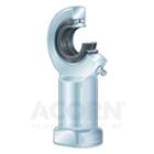 INA Rod end with internal thread, left hand thread, requiring maintenance, steel/steel, open