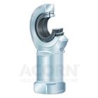 Rod end with internal thread, right hand thread, requiring maintenance, sliding contact surface: steel/steel, DIN ISO 12240-4, dimension series E, type F, sealed