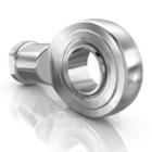 INA Rod end with R/H internal thread, maintenance-free, ELGOGLIDE, chromium coating, sealed