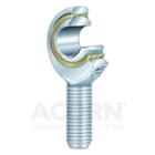GAKR30-PB,  INA,  Rod end with external right hand thread,  requiring maintenance,  surface: steel/bronze,  open
