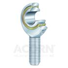 GAKR12-PB-A,  INA,  Rod end with external right hand thread,  requiring maintenance,  surface: steel/bronze,  open