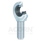 INA Rod end with external left hand thread, requiring maintenance, steel/steel, sealed design