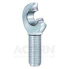 INA Rod end with ext. left hand thread, maintenance-free, ELGOGLIDE, inner chromium coating, sealed
