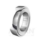 INA Angular contact spherical plain bearing, maintenance-free, DIN ISO 12240-2, inner ring curved surface with hard chromium coating, open design