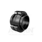 GE 45 HO-2RS, Neutral, Radial spherical plain bearing,  steel/steel,  cylindrical extensions on inner ring,  sealed