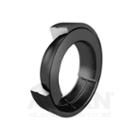 Angular contact spherical plain bearing, requiring maintenance, steel/steel, open design